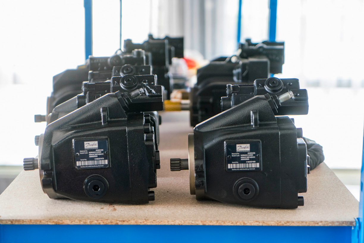 actuele voorraad hydraulic pumps