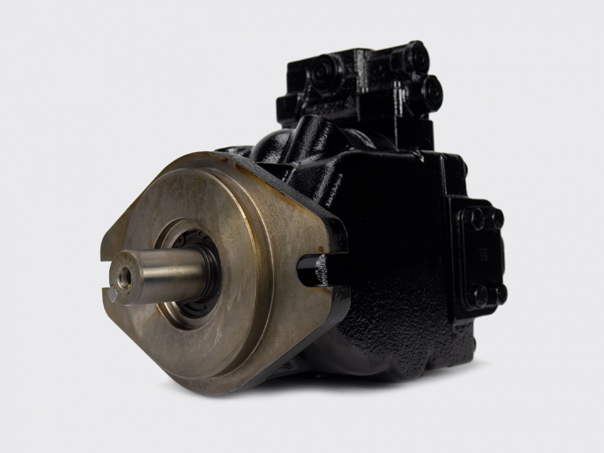 Danfoss 60 CC LS plunjerpomp, J frame,SAE-C 2-gats, linksdraaiend ...