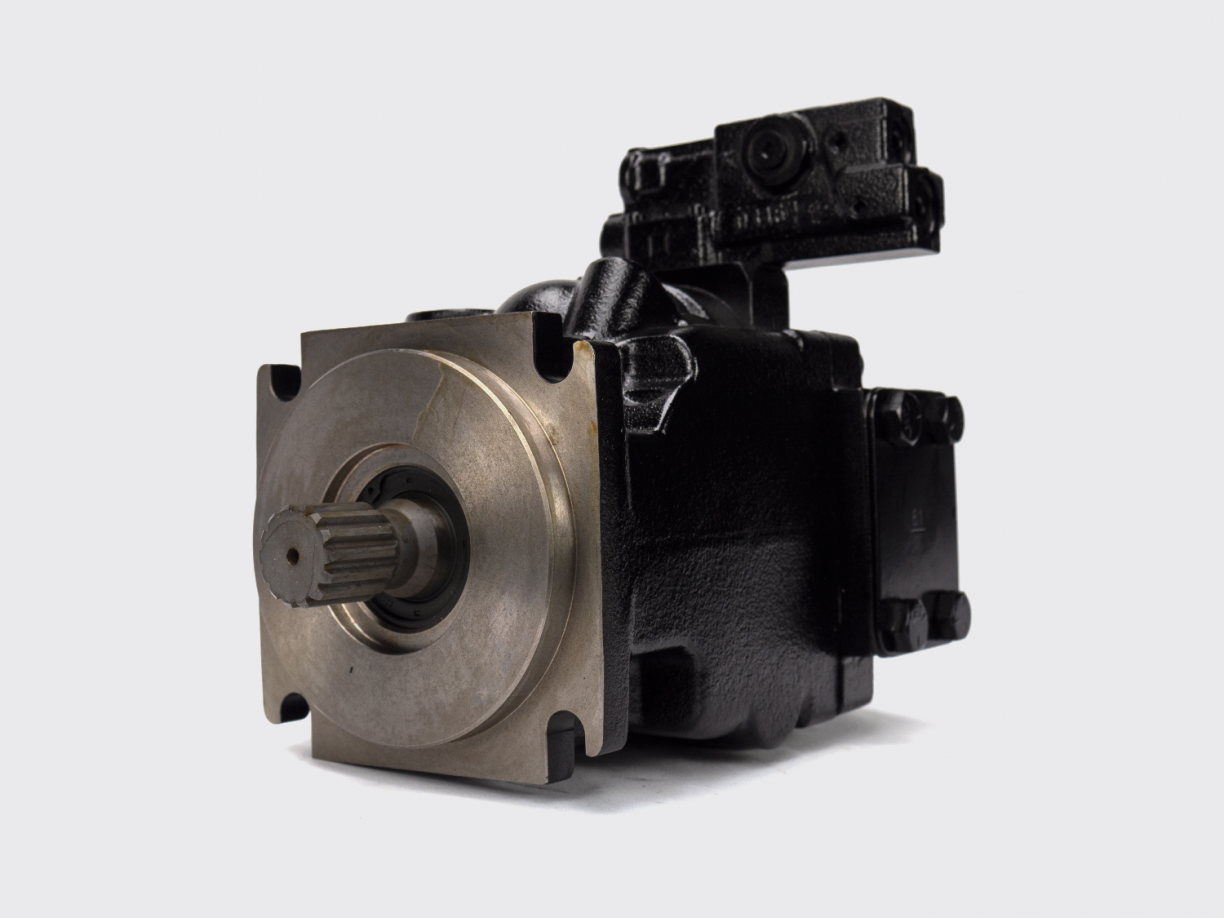 Danfoss 60 CC LS plunjerpomp, J frame SAE-C 4-gats, rechtsdraaiend ...